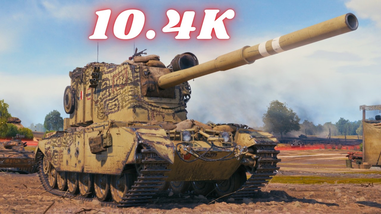 FV4005 Stage II 10.4K Damage  World of Tanks