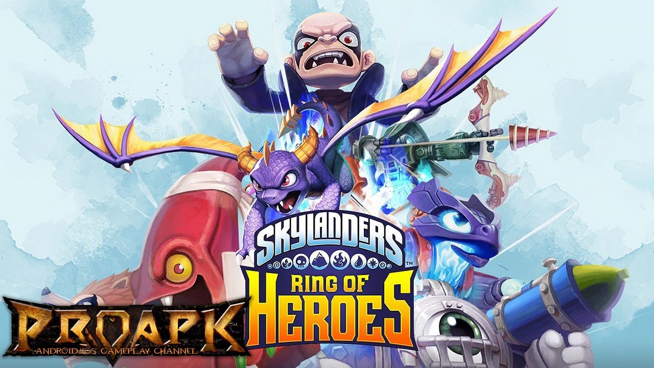 Skylanders Ring of Heroes Android Gameplay (CBT) (by Com2uS)