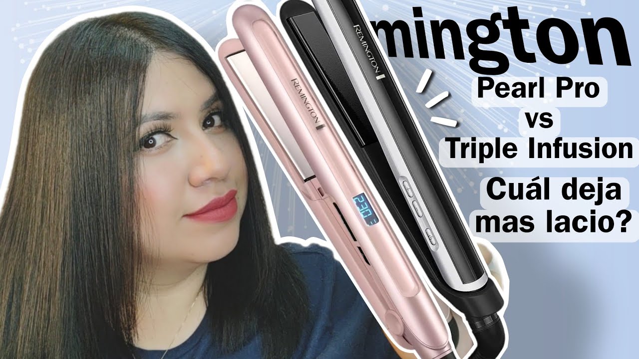 Plancha Remington Pearl Pro vs Plancha Triple Infusion | Kary Alonso