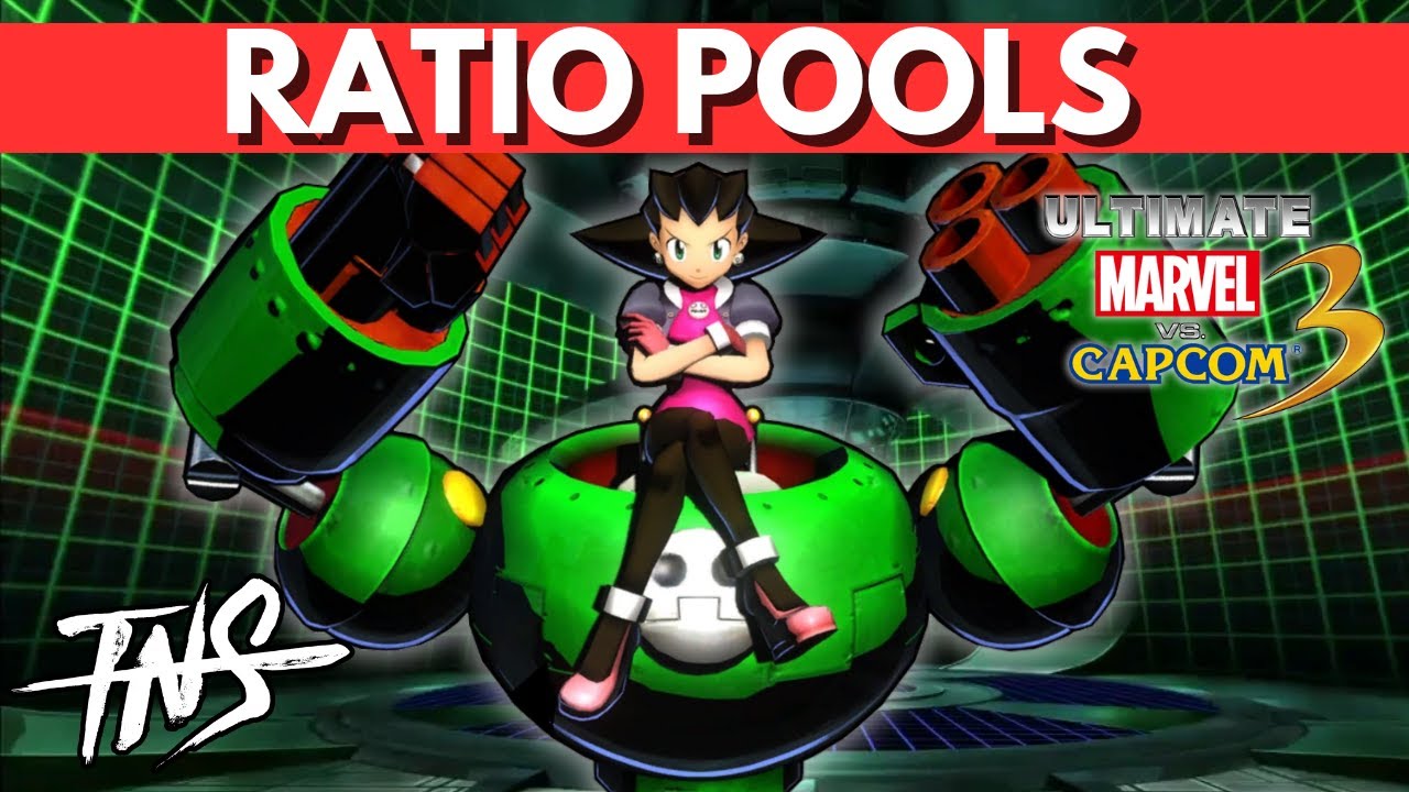TNS UMvC3 RATIO Pools (Tron, MODOK, Storm, Spider-Man, She-Hulk, Ryu) TOP 8 Tourney Marvel 3