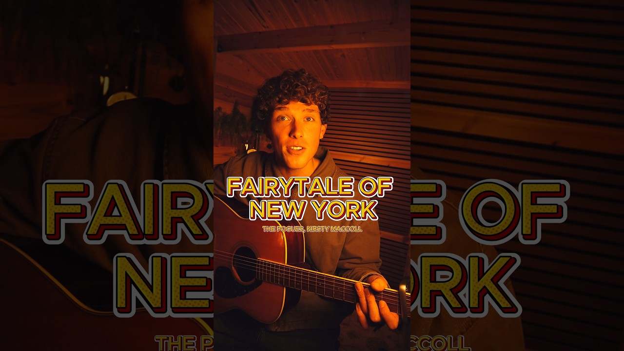 Fairytale of New York – The Pogues | Easy Acoustic Guitar Tutorial 🎸