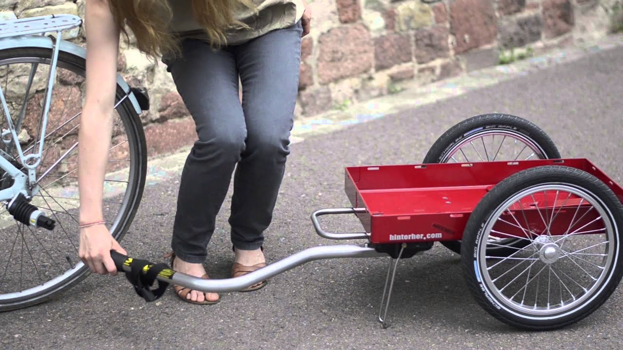 Fahrradanhänger faltbar | Foldable bicycle trailer | Remorque vélo pliable #Fahrradanhänger