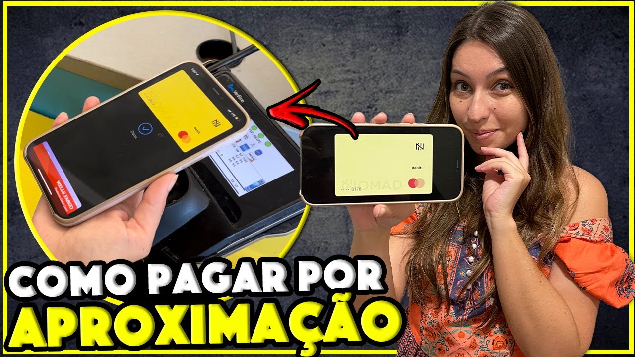 COMO PAGAR POR APROXIMAÇÃO COM O CARTÃO VIRTUAL NOMAD EM ORLANDO