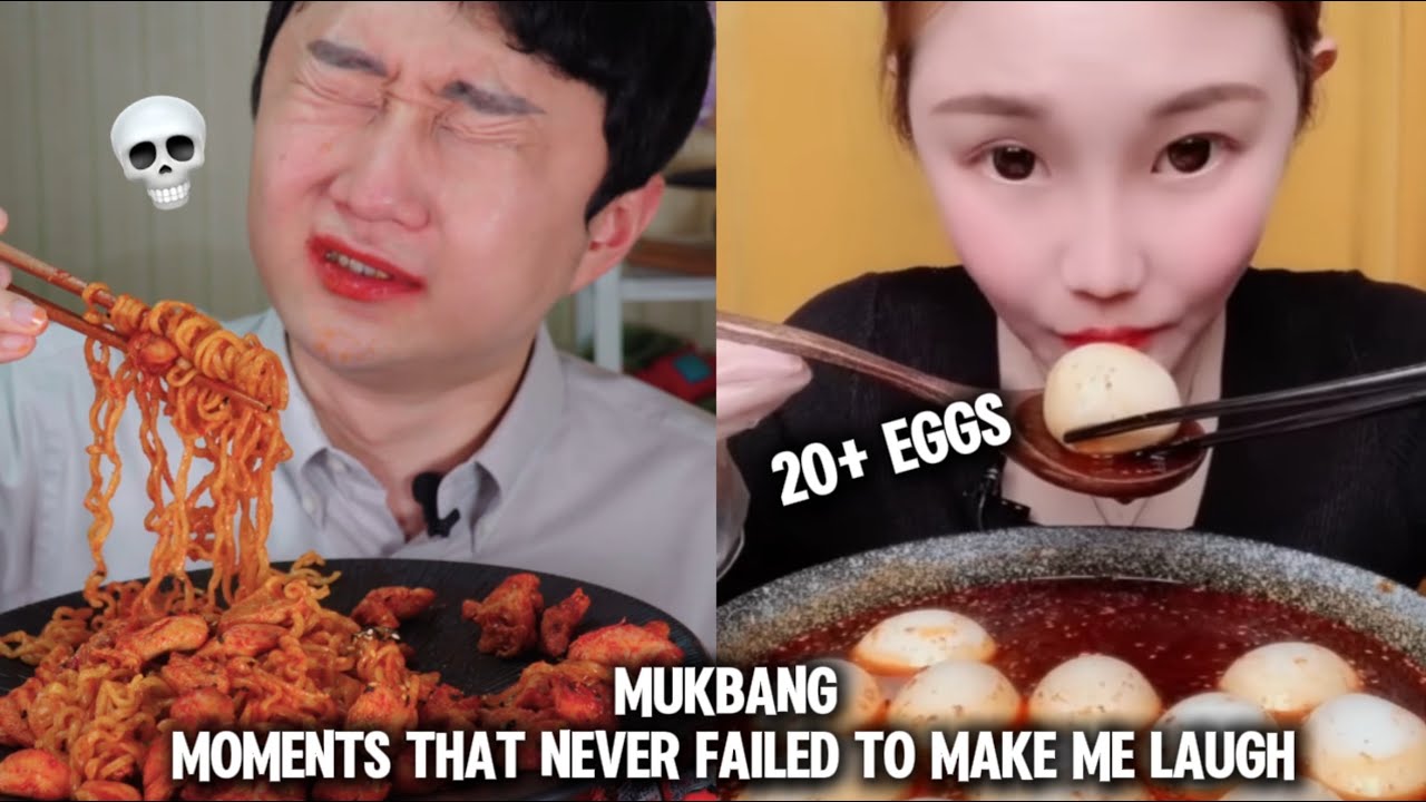mukbang moments that never FAILED to make me laugh 😝