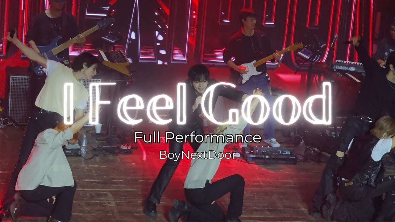 I Feel Good - BoyNextDoor - House of Blues -  4k - Lollapalooza aftershow in Chicago! 080225 4k