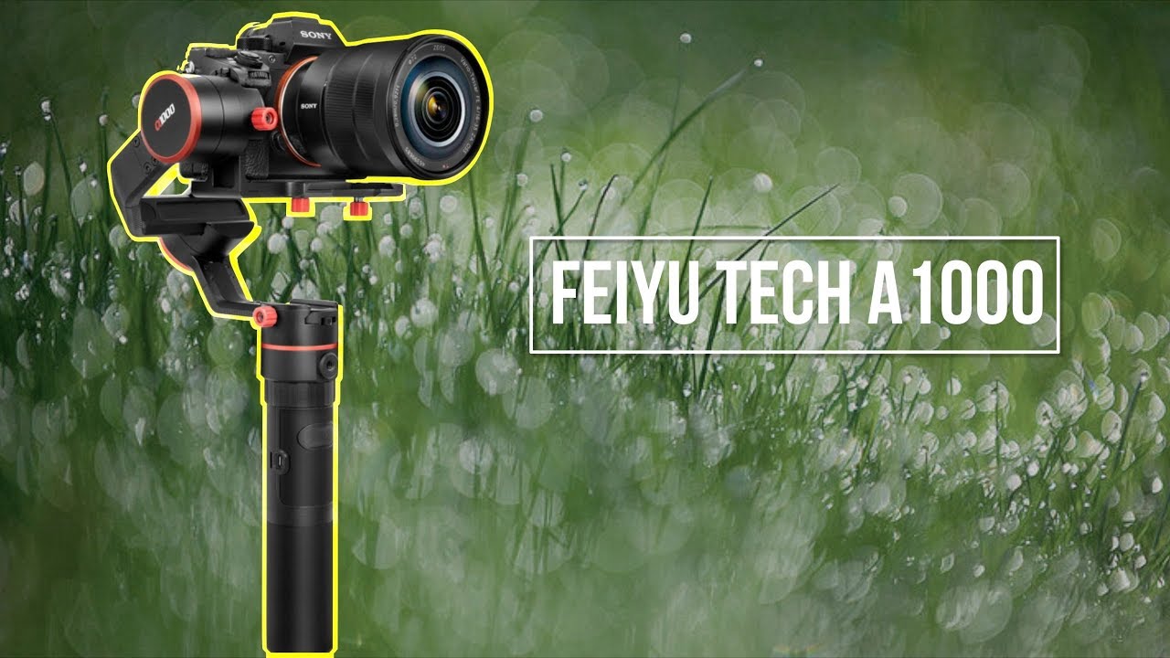Balancing Sony a7iii on Feiyu Tech a1000 Gimbal
