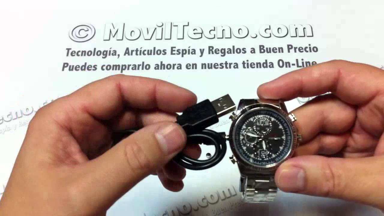 Relojes con c&aacute;mara oculta en MovilTecno.com