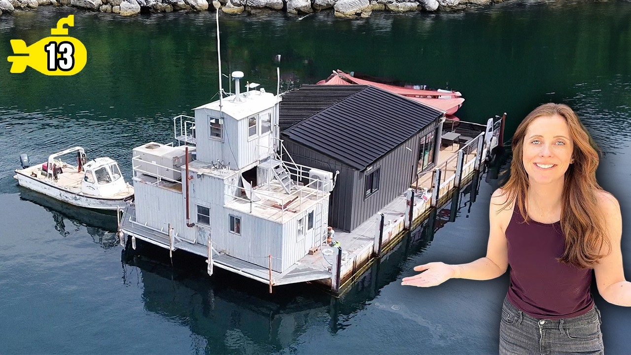 Moving Our MASSIVE Barge With a Tug Boat (episode 13)