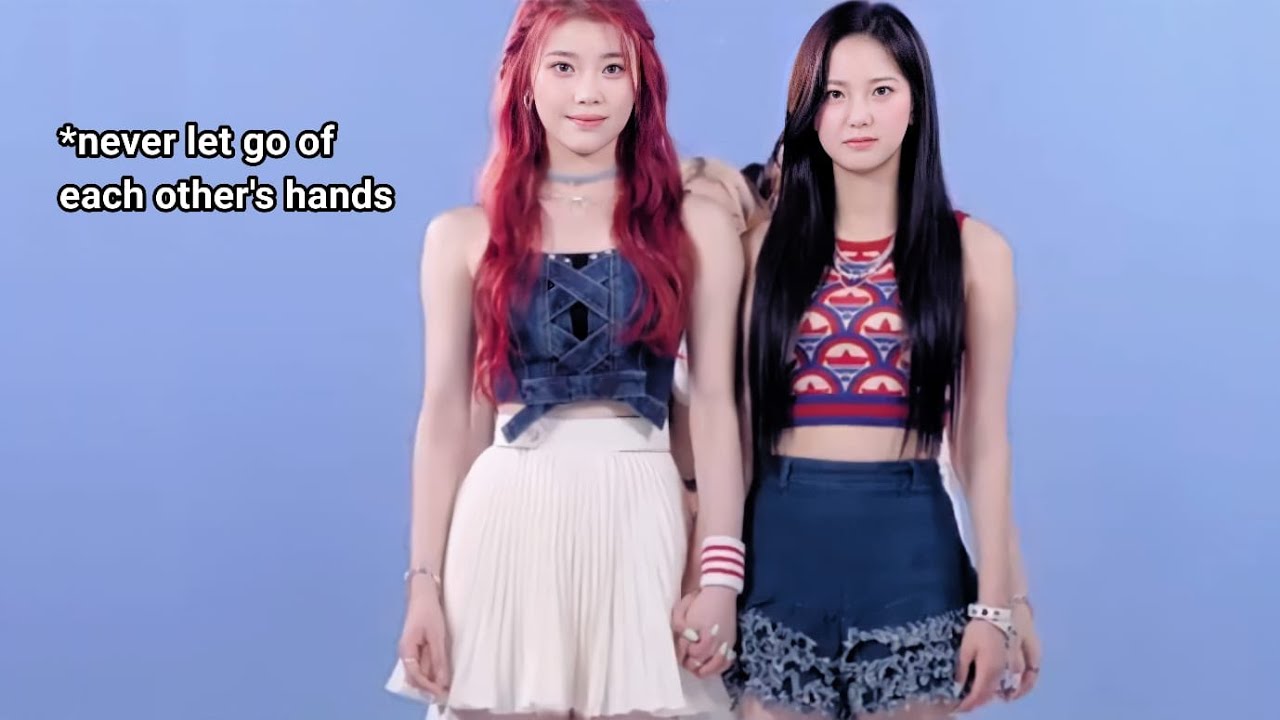xiaojin never let go of each other's hands for 4 minutes straight