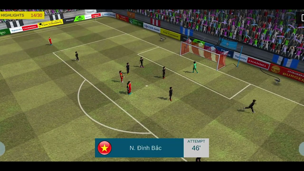 HIGHLIGHT: Việt Nam - QATAR | Asia Cup Pro League Soccer Gameplay | Ác mộng hiệp 1, áp đảo hoàn toàn