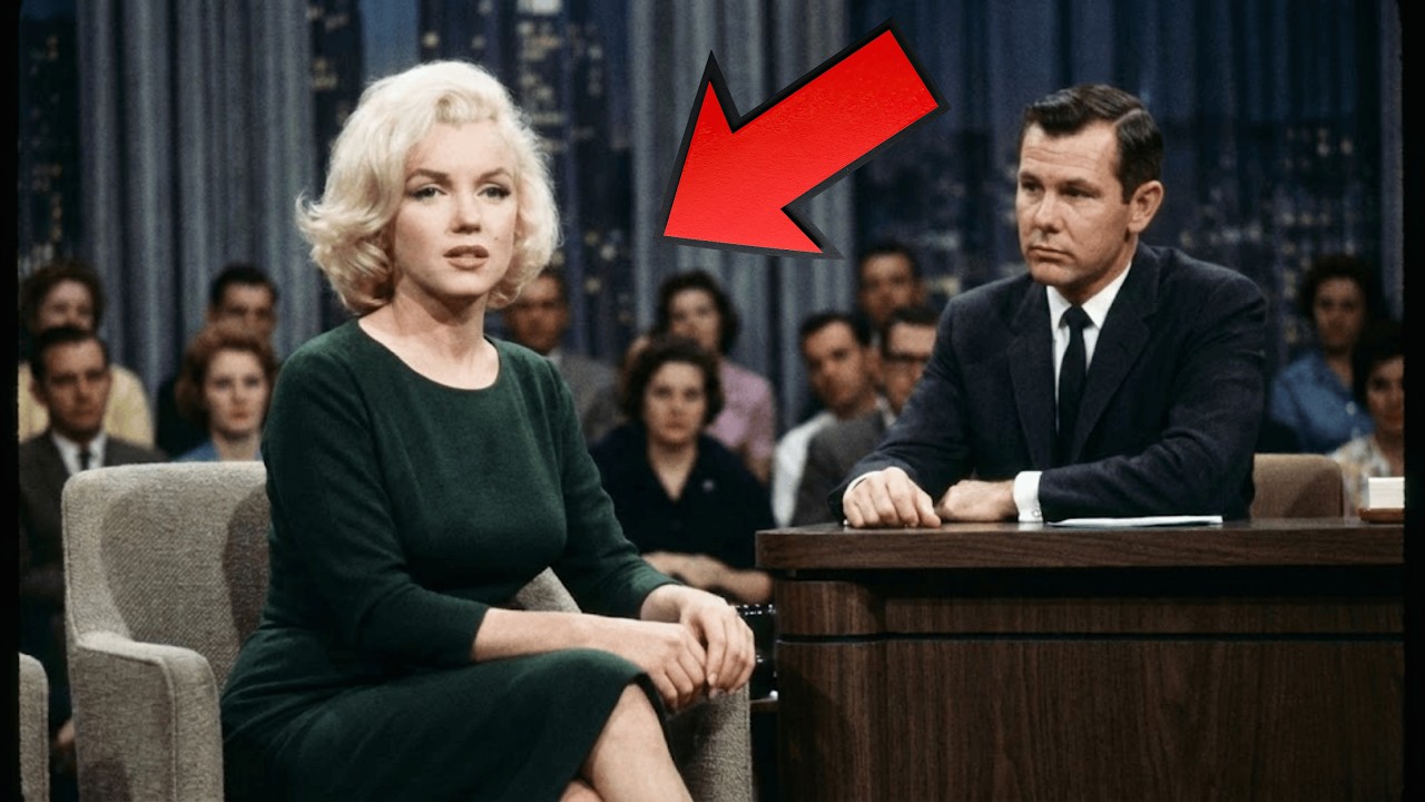 Carson Asked Marilyn Monroe About Elizabeth Taylor… The Studio Went Silent