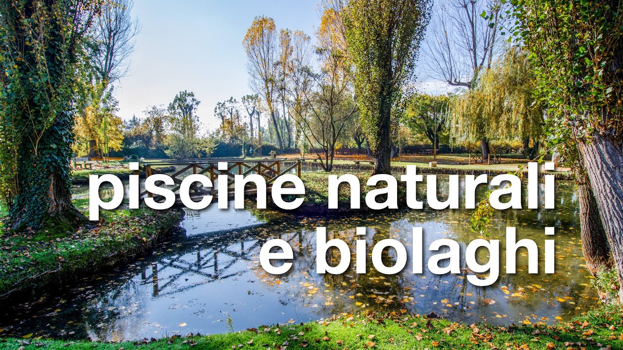 Piscine, piscine naturali e biolaghi.