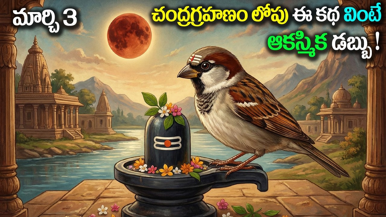 మార్చి 3 చంద్రగ్రహణం లోపు ఈ కథ వింటే ఆకస్మిక డబ్బు ! || #chandragrahan #katha #chandragrahan2026