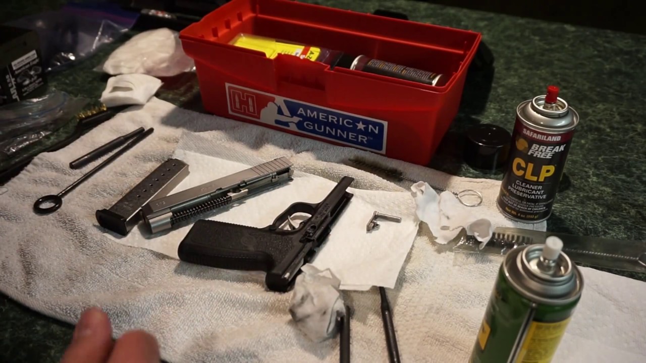 How to clean the Kahr CT9.