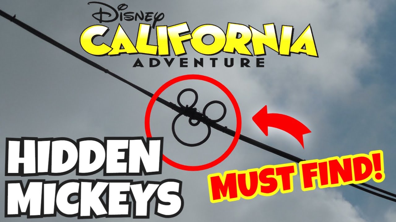10 лучших СКРЫТЫХ МИККИ в Disney California Adventure