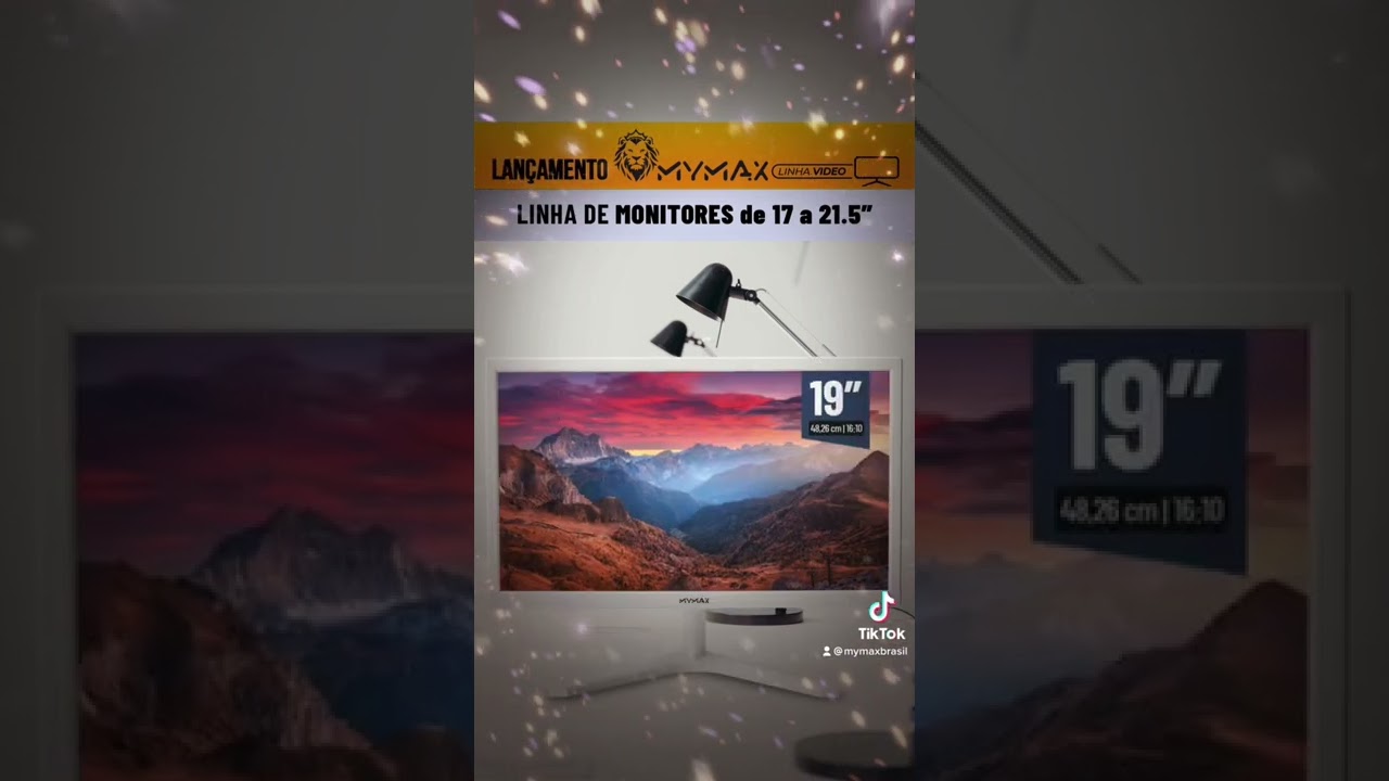 Lan&ccedil;amento: Mymax Linha V&iacute;deo! Variedade de cores e tamanhos para qualquer tipo de setup.