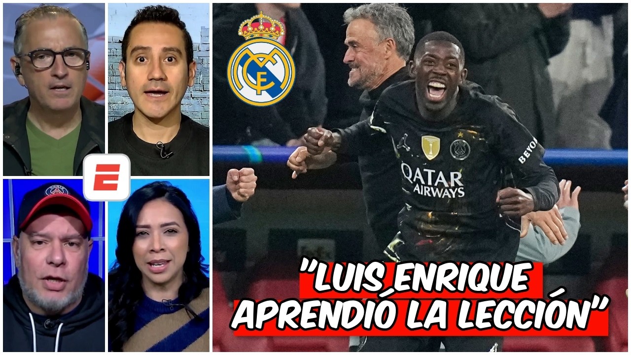 Luis Enrique y el PSG APRENDIERON la LECCI&Oacute;N con PURA OFENSA no se ganan partidos | Es Asi y Punto