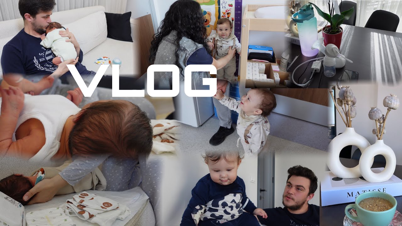 VLOG || İKİ BEBEKLİ İLK VLOGUMUZ | AŞI VE KONTROLLER | KAYNAR YAPIYORUZ | GÜNLERİMİZ NASIL GEÇİYOR