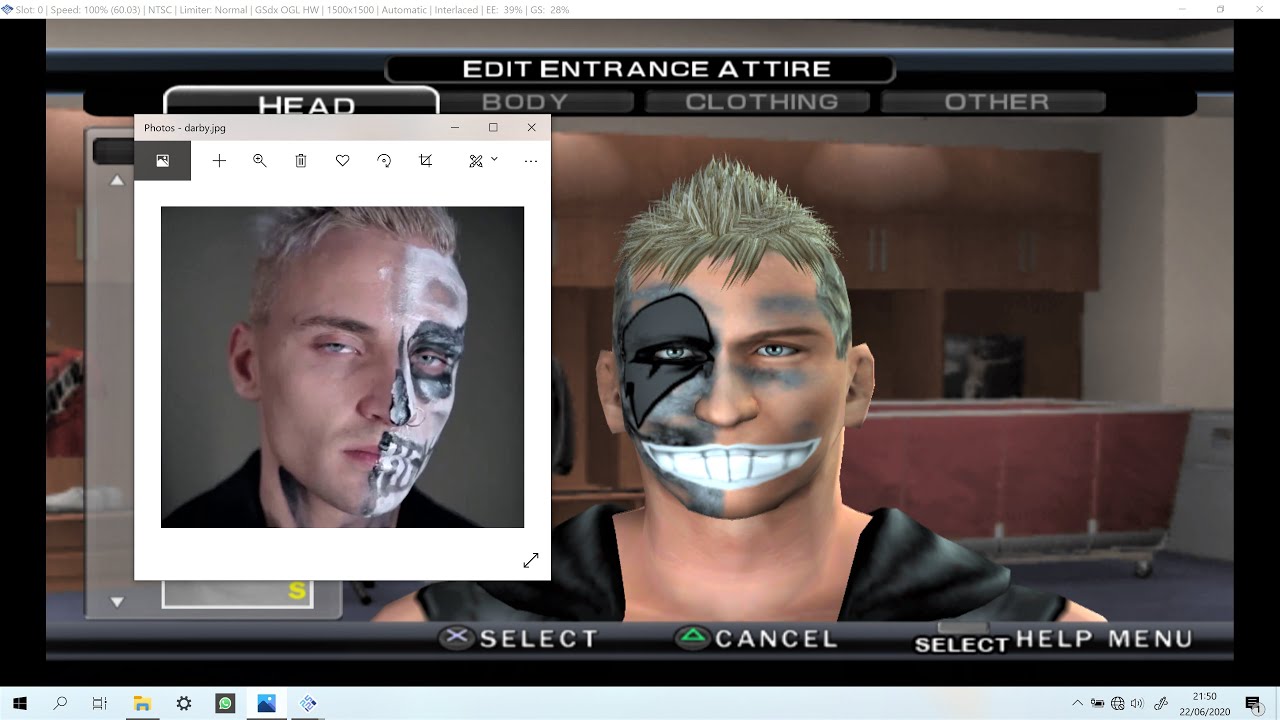WWE SVR 2011 CAWS - How I Create Darby Allin - Create a Superstar