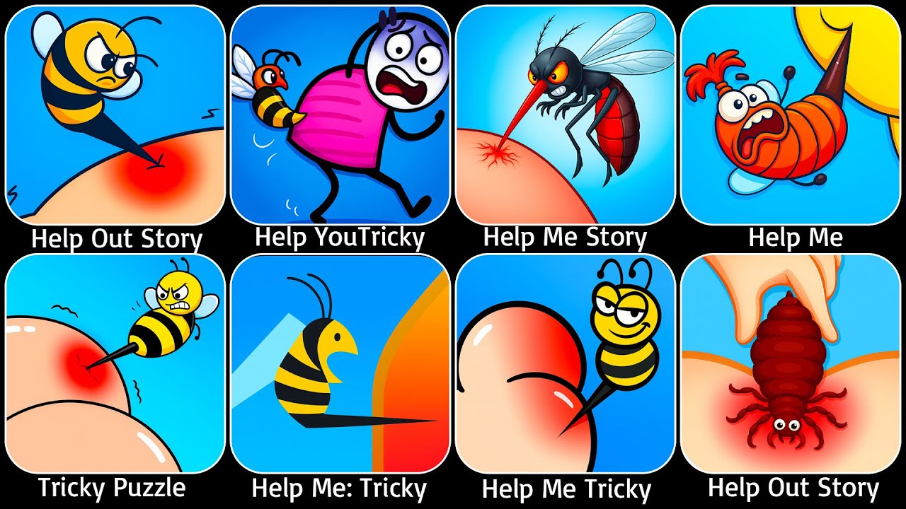 Help Stickman Tricky puzzle VS Tricky Story,Help Me Brain,Help Me Tricky Puzzle,Help Me Tricky Story