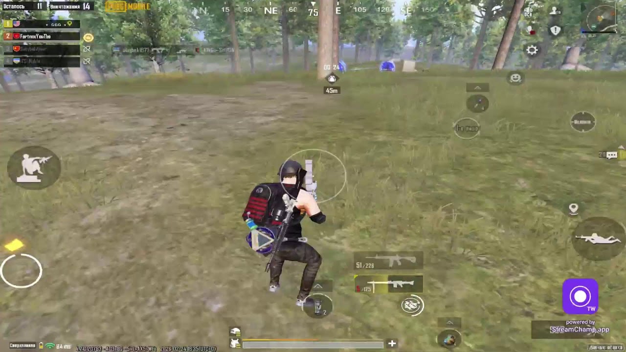 Прямая трансляция пользователя Fortnox PUBG