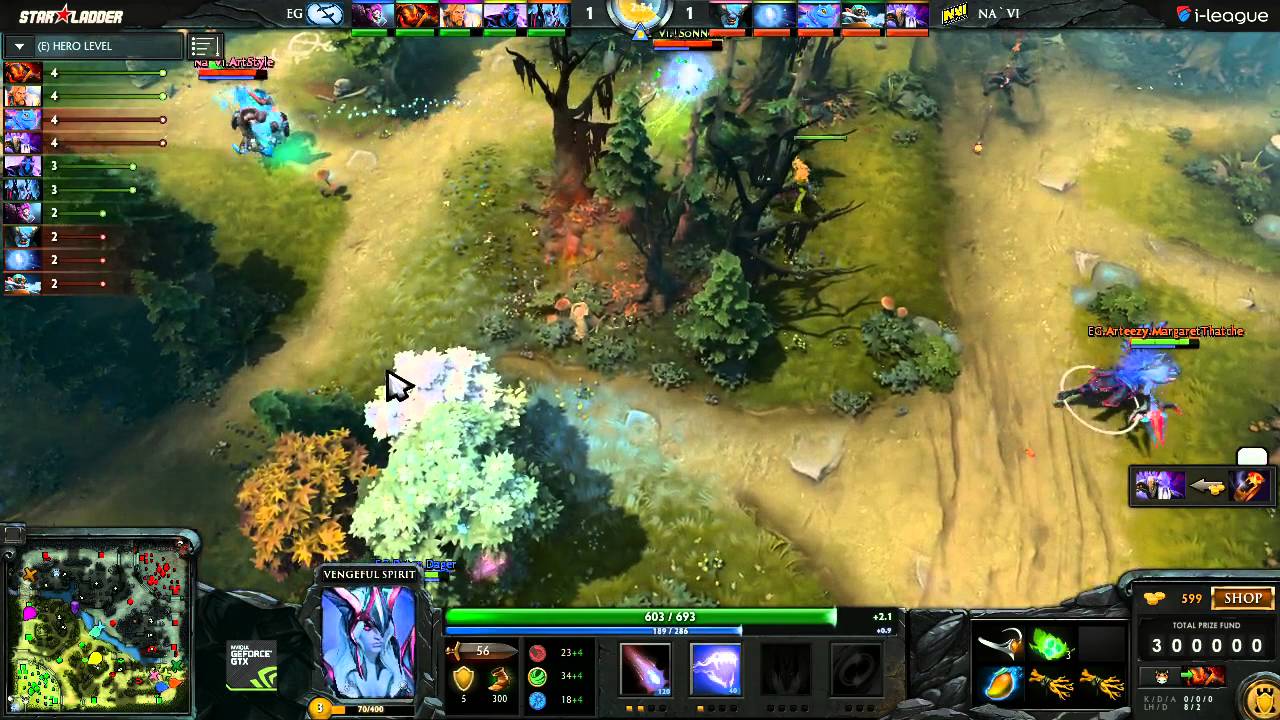 [RU] Na'Vi vs EG l SL i-League Finals Casperr + Maelstrom 1 game