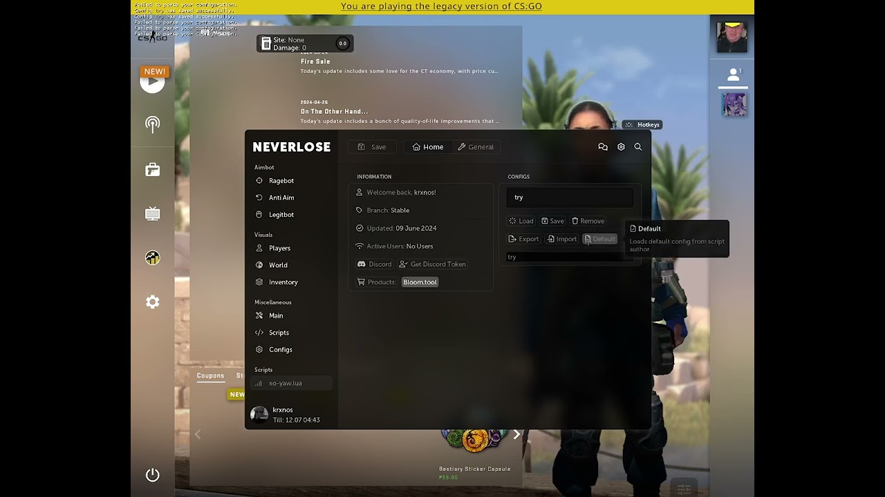 NL XO YAW