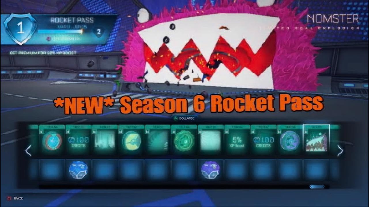 *NEW* Rocket Pass 6 Item Showcase - Rocket League