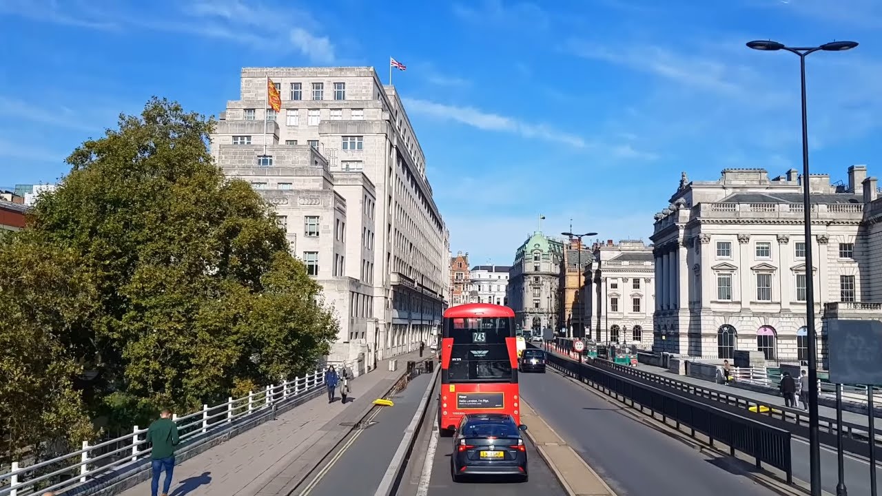 London Bus Ride 2020 - Route 1 | Bermondsey to Lancaster Place