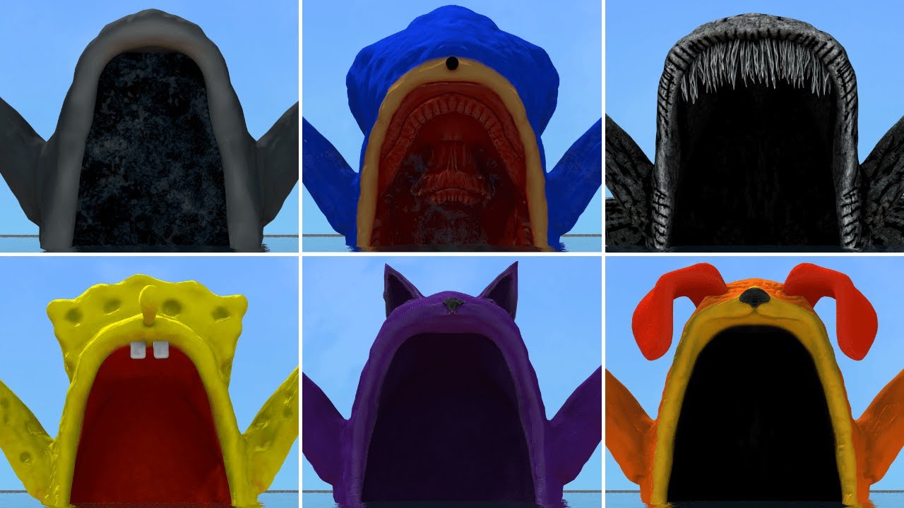 I Played As All Sea Monsters In Garry's Mod