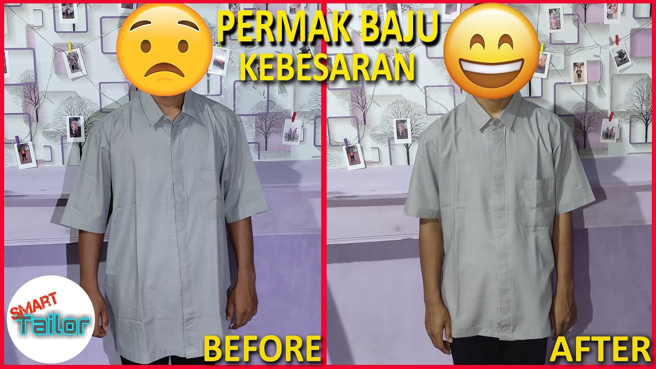 Mengecilkan Baju Yang Kebesaran || Smart Tailor