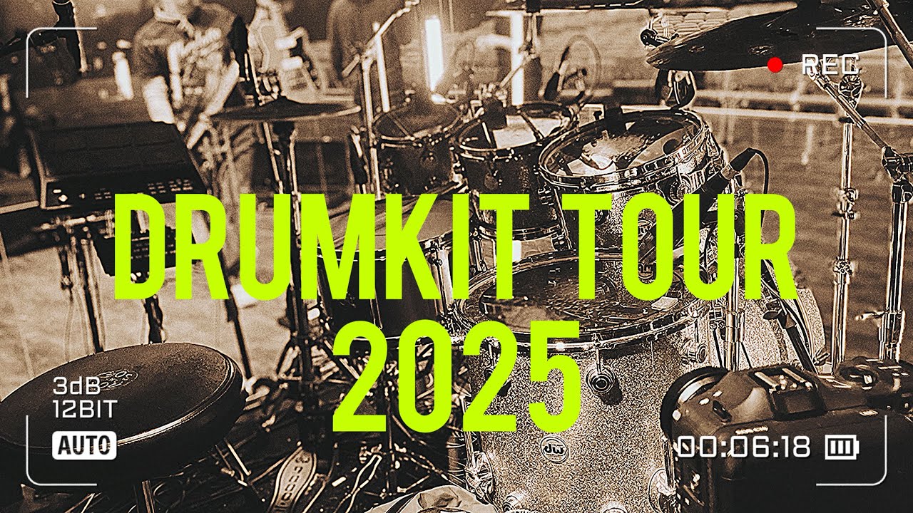 2025 DrumKit Tour|PART 1 🥁🥁🥁                                 #drums #tour #2025 #part1