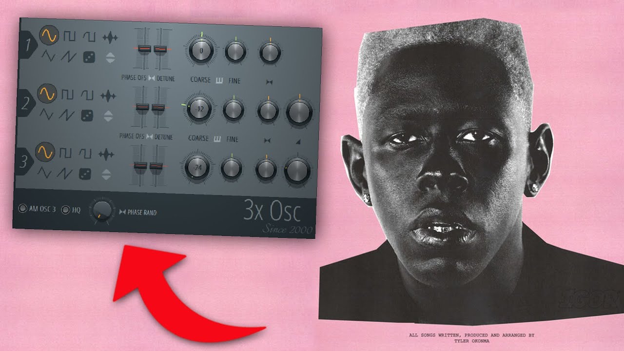 I remade Tyler, the Creator - IGOR'S THEME with 3xOSC (FREE FLP)