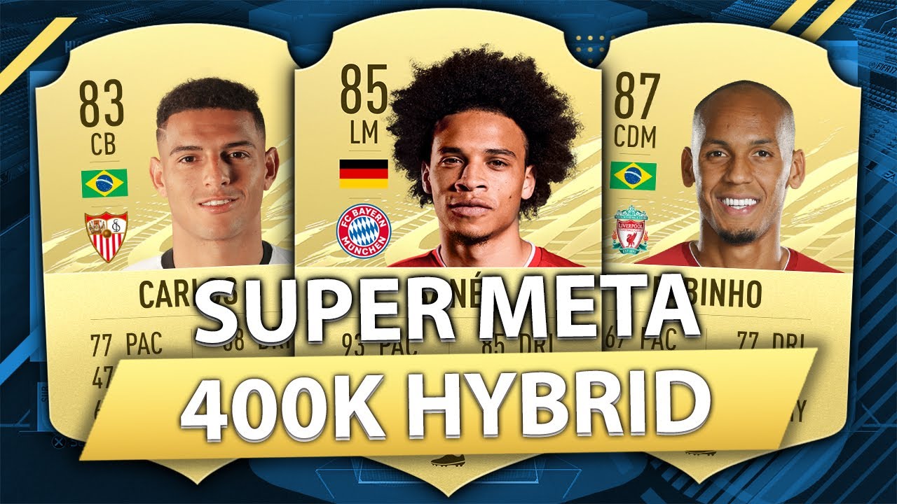 SUPER META 400K HYBRID! FIFA 21 SQUAD BUILDER