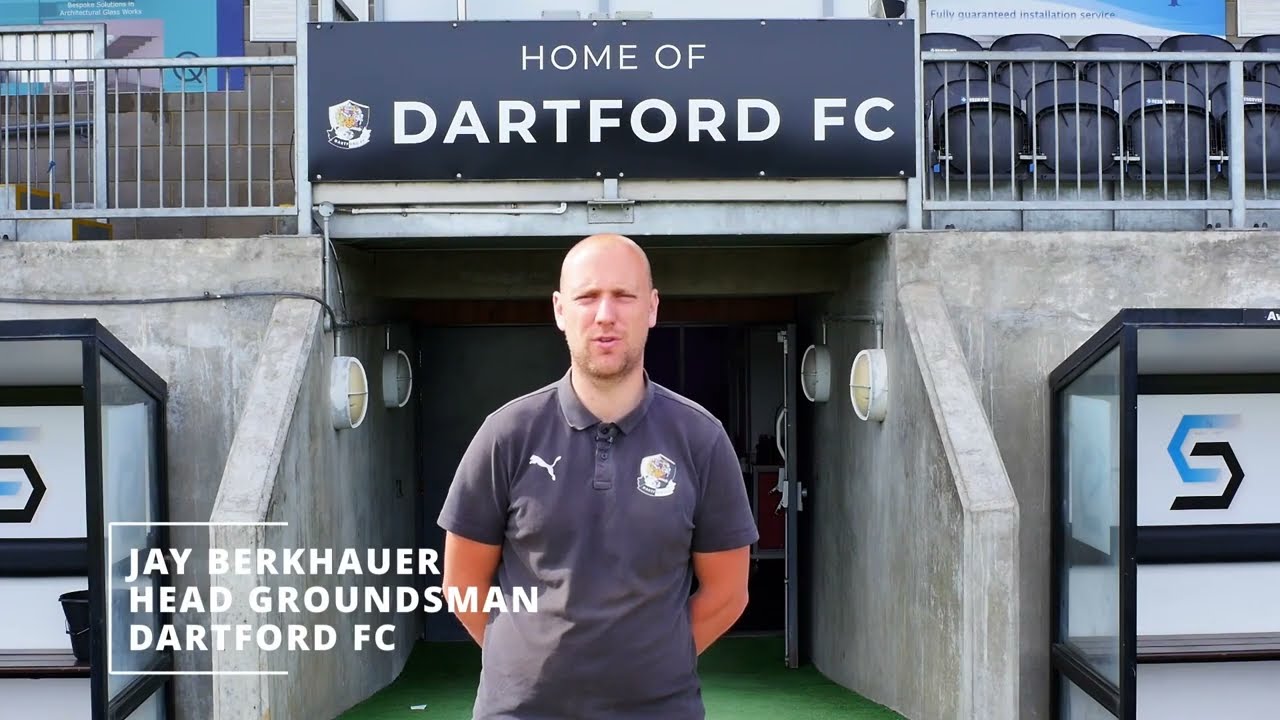Dartford Football Club End of Season Pitch Renovation
