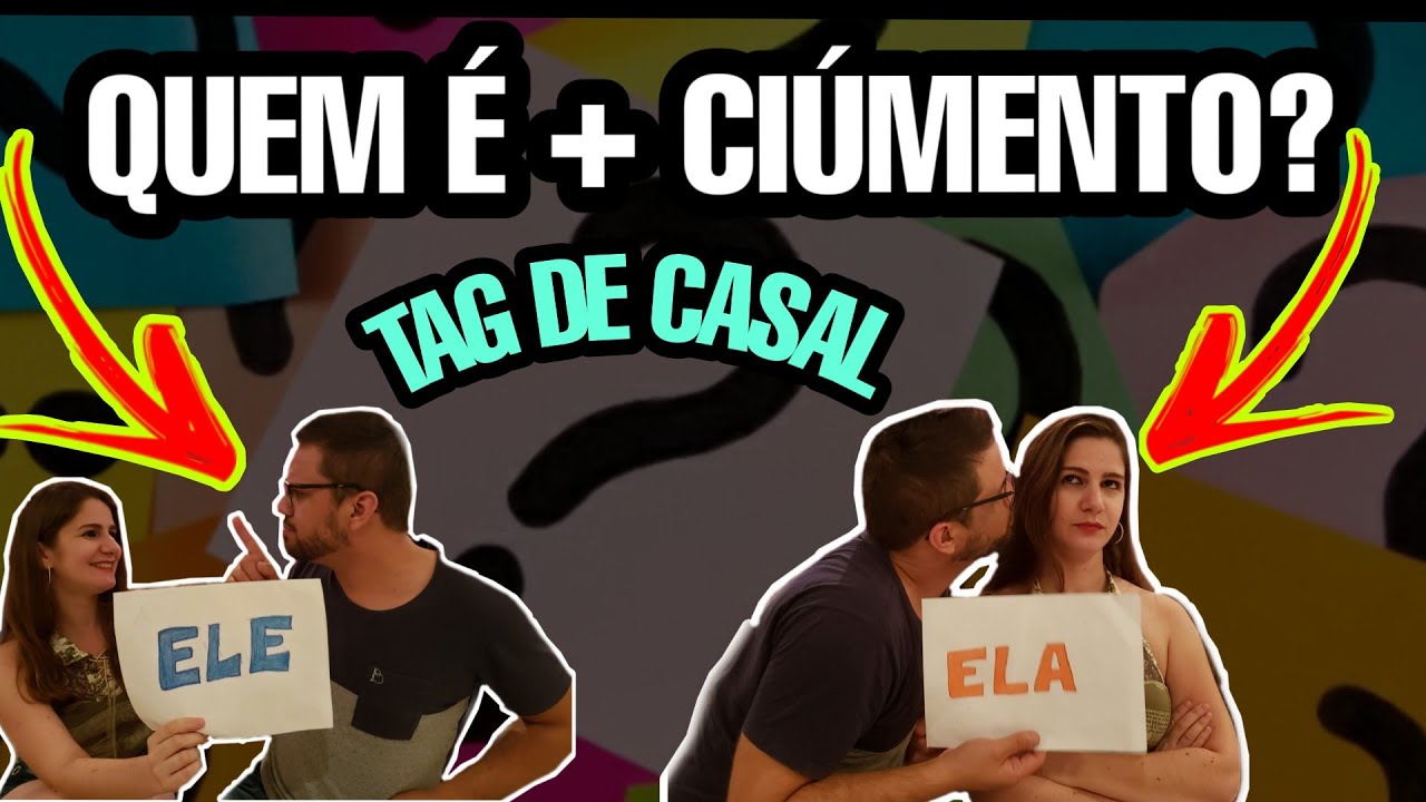 TAG ELE E ELA - Perguntas, brincadeiras e desafios de casal