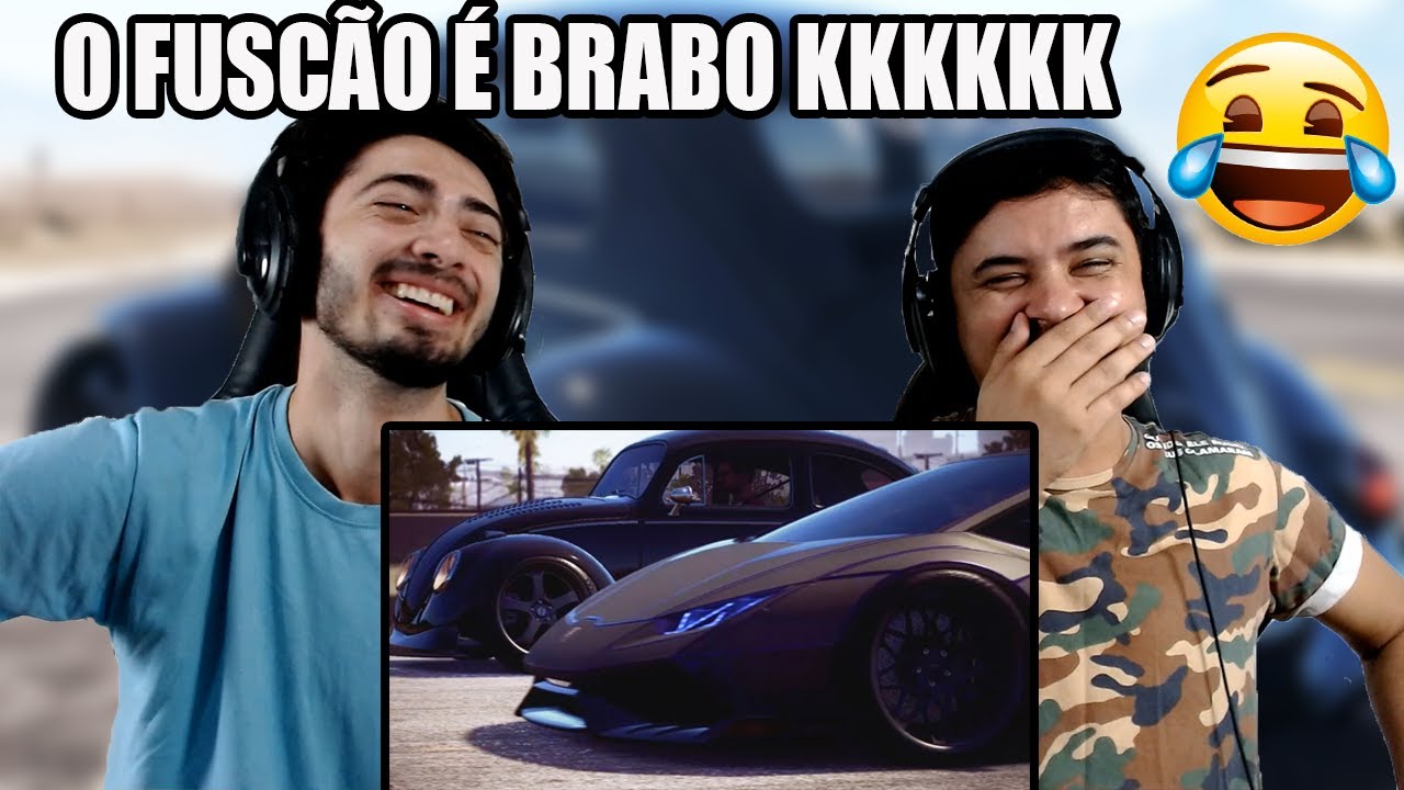 REACT FUSCÃO VS LAMBORGHINI! - Need for Speed Payback (Games EduUu)