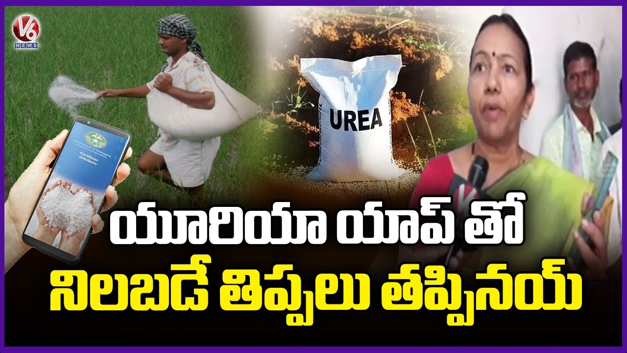 Karimnagar Tops in Effective Use of Urea App | District Agriculture Dept Officer Bhagyalakshmi | V6