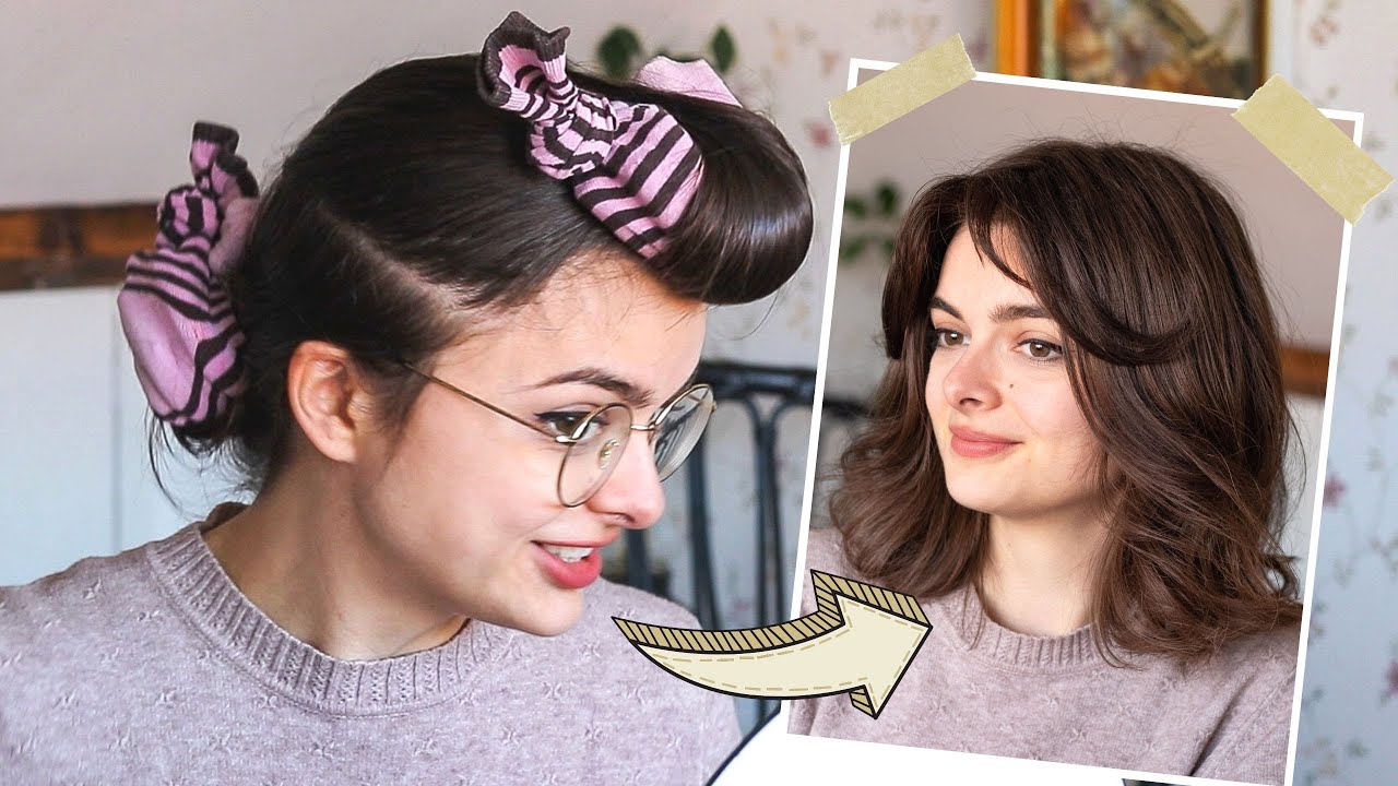 I Tried The Overnight Blowout On Short Hair 👸🏻 No Heat