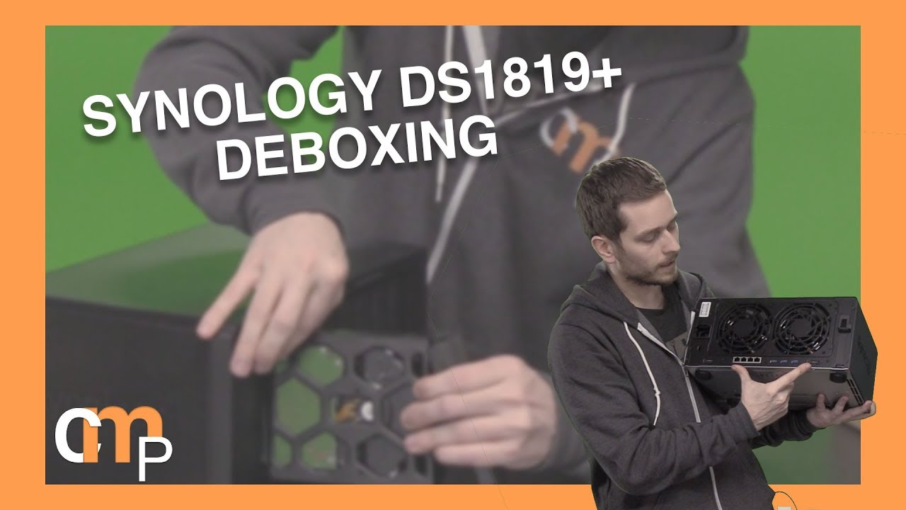 Synology DS1819+ Deboxing and Hard Drive Installing