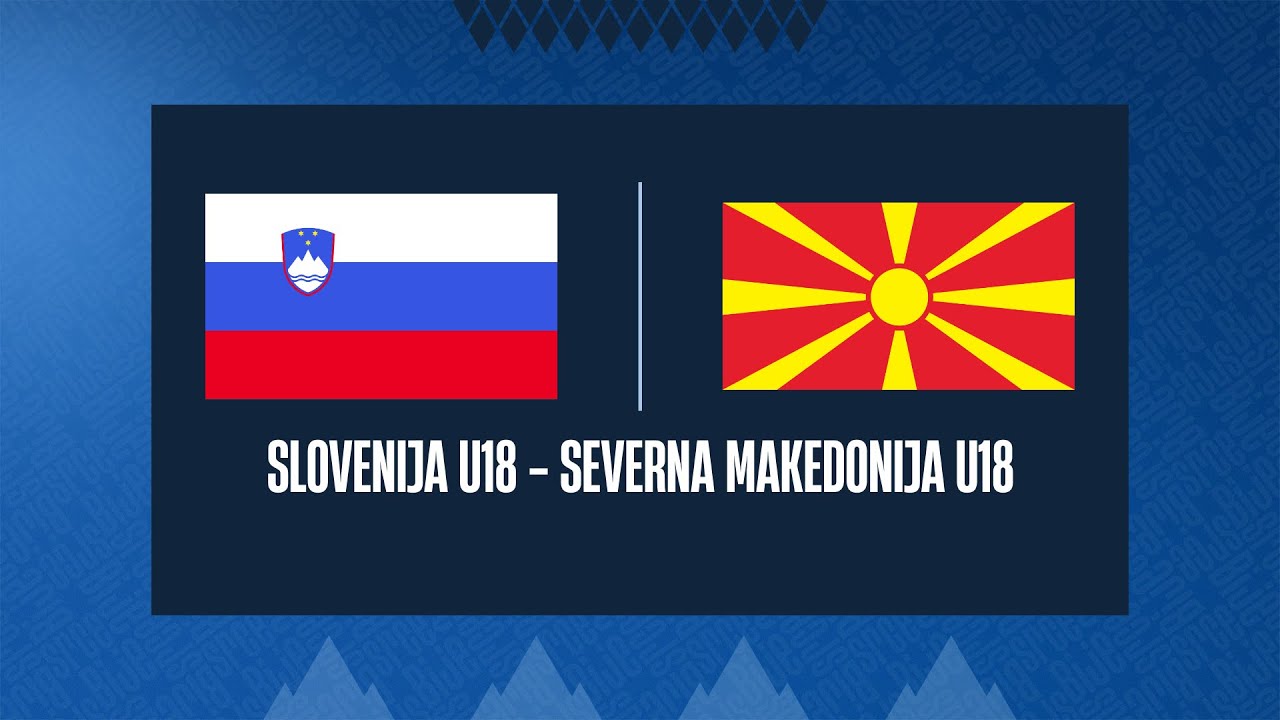 Slovenija U18 - Severna Makedonija U18 | Pripravljalna tekma | STREAM