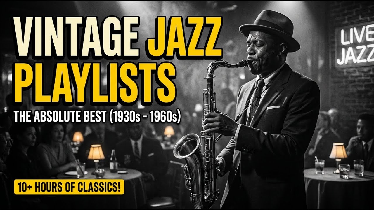 Vintage Jazz 1940년대 💭 추억을 떠올리게 하는 감성 playlist cafe