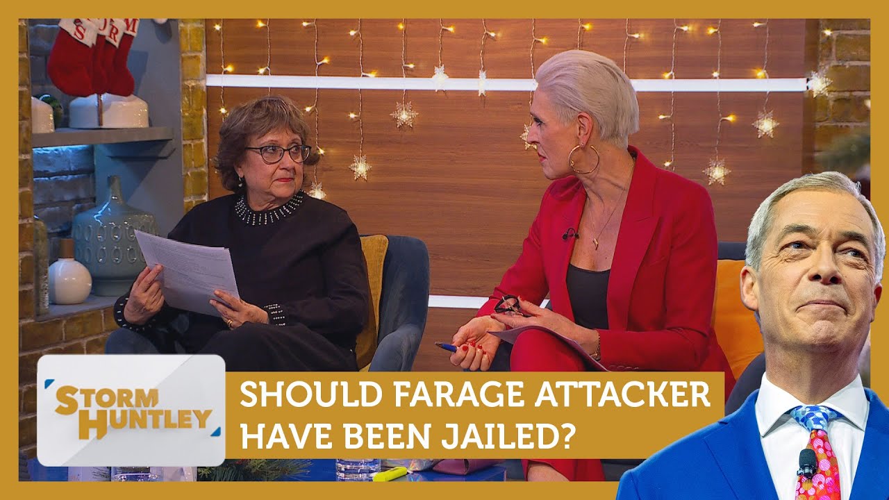 Should Farage attacker have been jailed? Feat. Dawn Neesom & Yasmin Alibhai-Brown | Storm Huntley