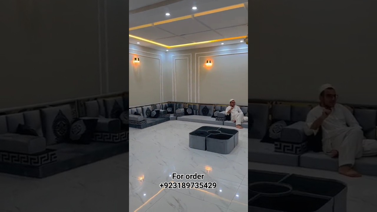 Arabic Majlis sitting room furniture store Home decor creator #shorts