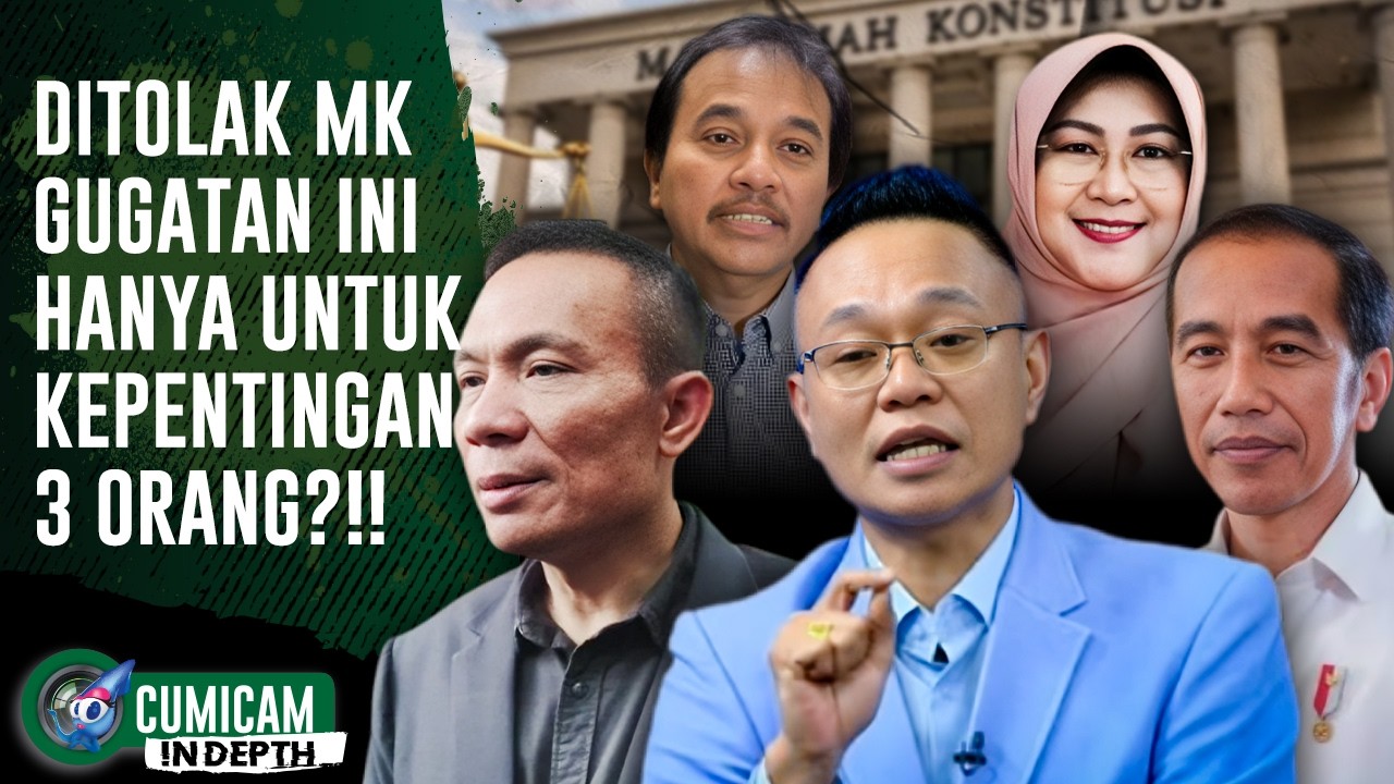 Sikap Dan Langkah Tegas Pihak Jokowi Usai Gugatan Roy Suryo Cs Ditolak MK | INDEPTH