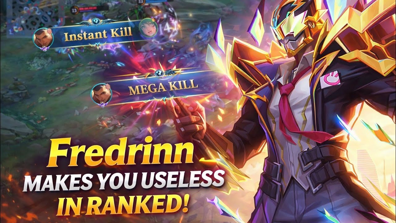 Pro Fredrinn Made Her Feel Useless 🥶| She thought  she's unkillable 😂-Mlbb