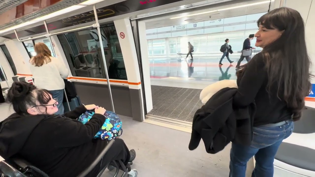 Riding Both Loops of the Skylink - DFW Airport - Grapevine, TX