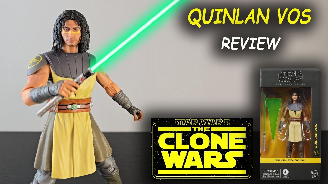 Quinlan Vos (Star Wars Black Series) - REVIEW