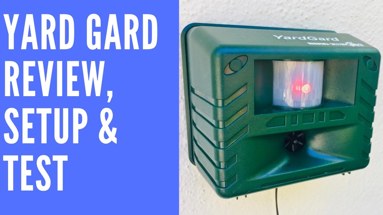 Yard Gard Review Setup & Test   Electronic Pest Repellent Review