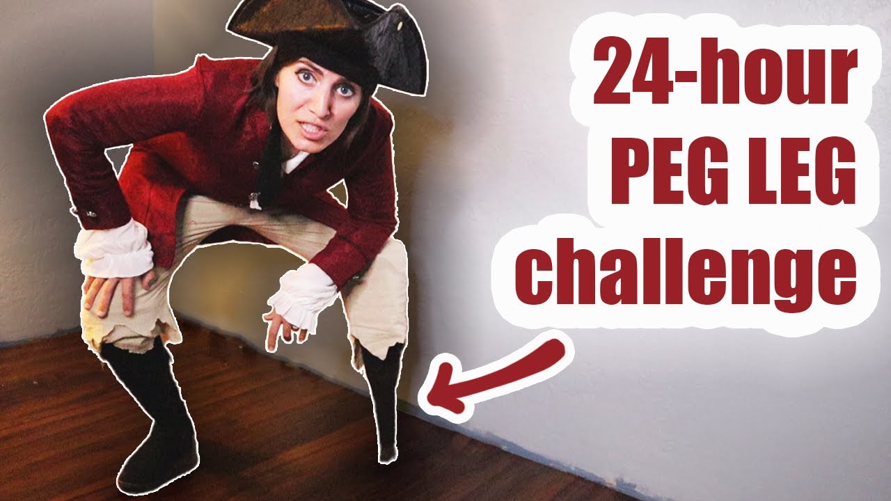 Day in the Life of an Amputee- Peg Leg Pirate